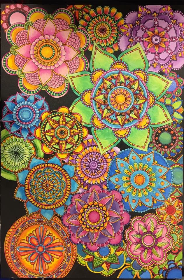 631x960 Mandala Painting Class - Mandala Painting