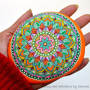 354x354 Best Painted Mandala Stones Products On Wanelo - Mandala Painting