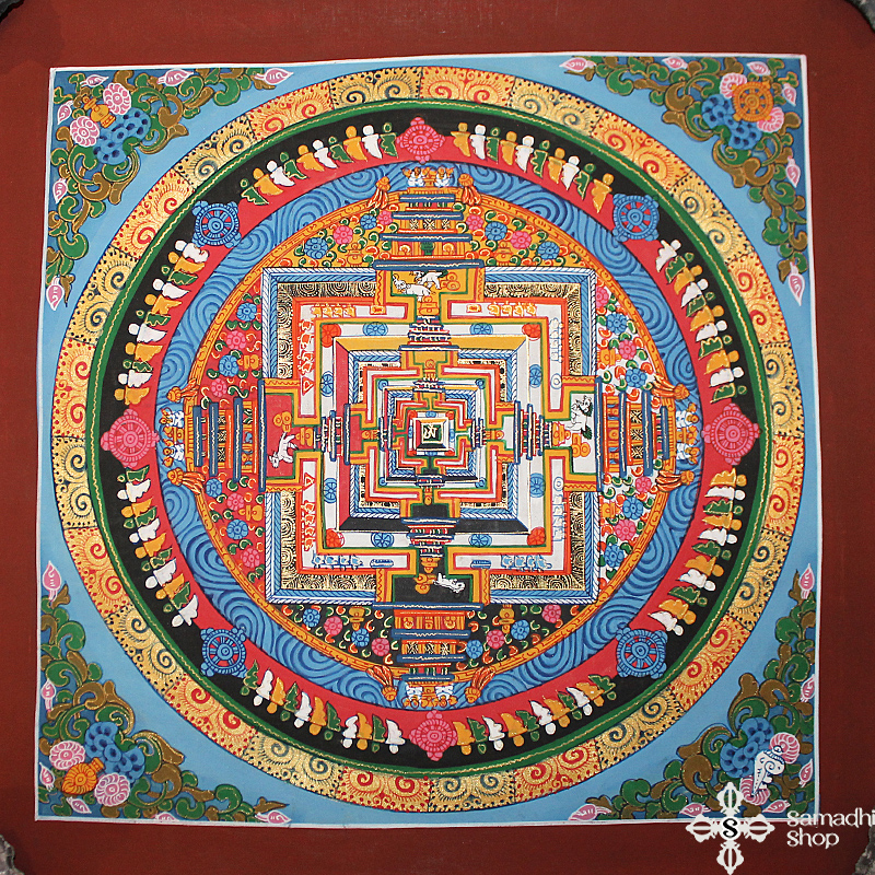 800x800 Buddhist Mandala Painting - Mandala Painting
