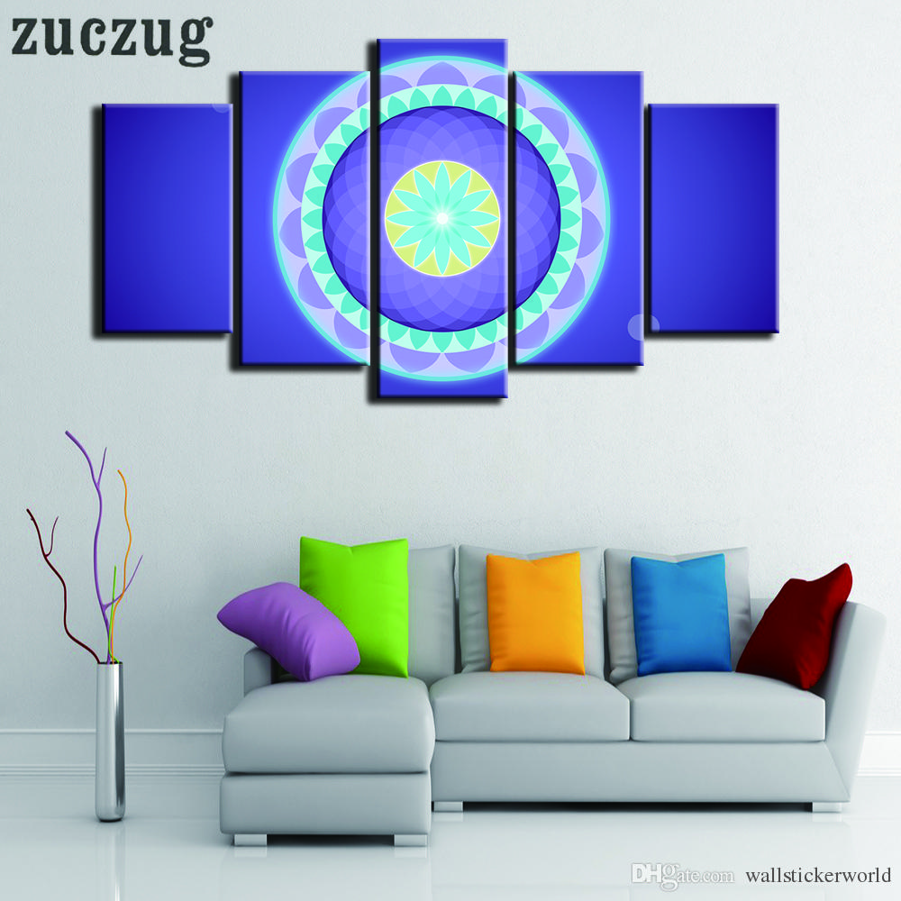 1000x1000 Canvas Art Mandala Painting Buddhism Poster Painting Print - Mandala Painting Online