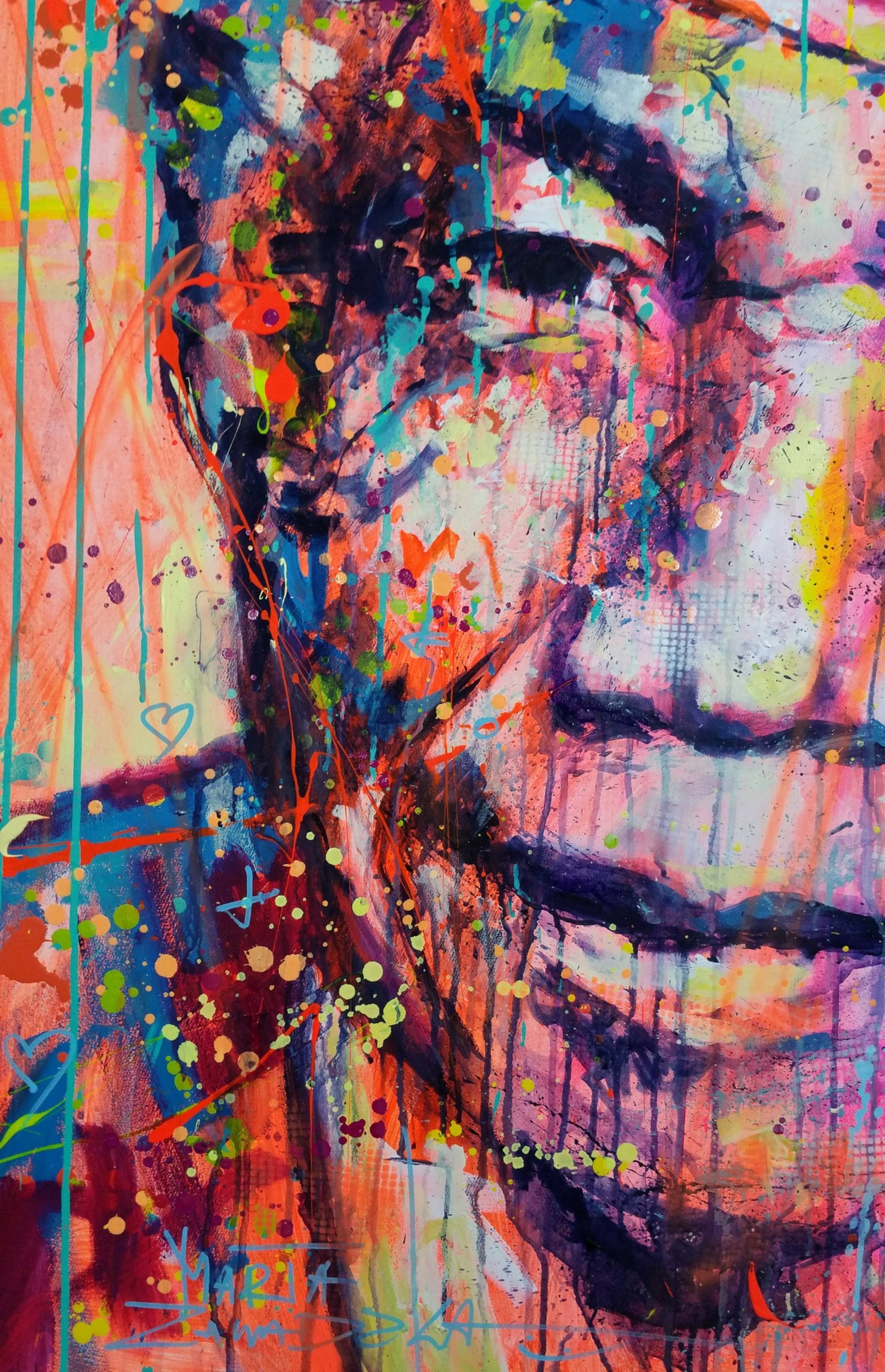 1920x2977 Saatchi Art Nelson Mandela Painting By Marta Zawadzka - Mandela Painting