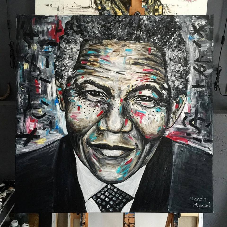 Mandela Painting at PaintingValley.com | Explore collection of Mandela ...