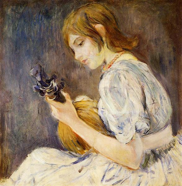 587x600 The Mandolin, 1889 - Mandolin Painting
