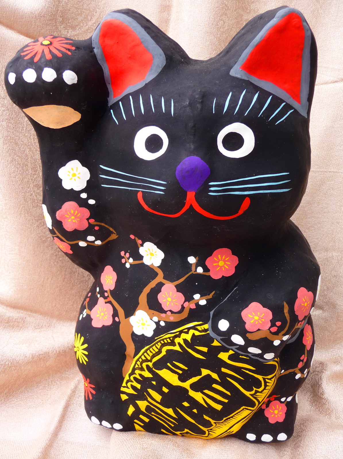 1194x1599 Spring Nekos! Lucky Cat - Maneki Neko Painting