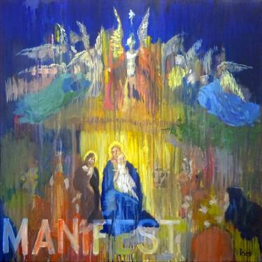 375x375 Manger Paintings For Sale Saatchi Art - Manger Painting