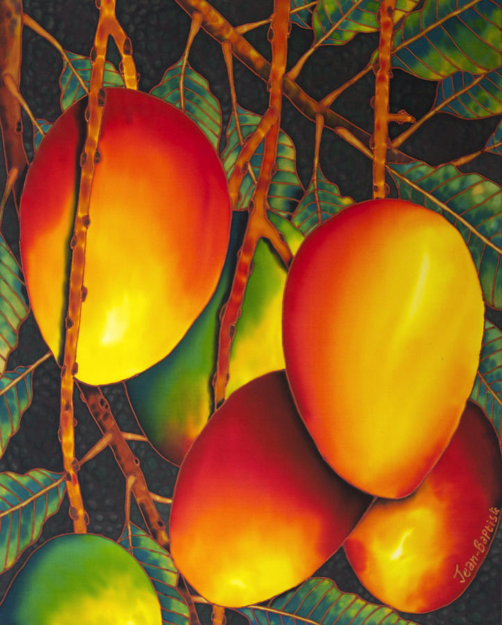 723x900 Mango Leaves Paintings Fine Art America - Mango Painting