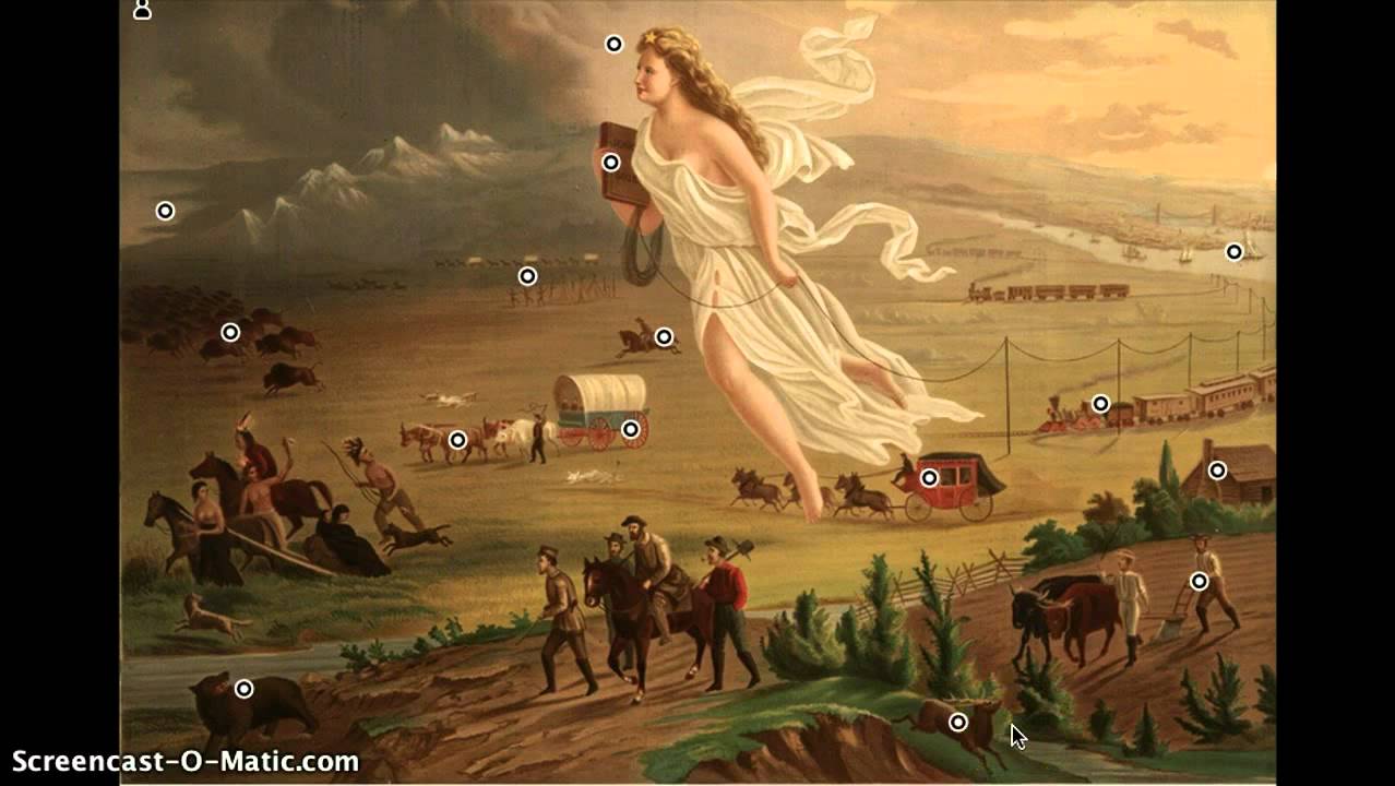 1278x720 Manifest Destiny Painting Interpretation - Manifest Destiny Painting