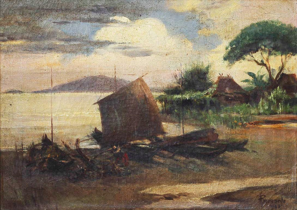 1024x726 Pablo Amorsolo Manila Bay Pablo Amorsolo (1898 1945) - Manila Painting
