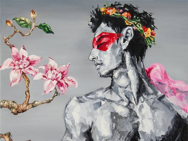 630x472 Herman Wong Manly Camp Art In Hong Kong - Manly Painting