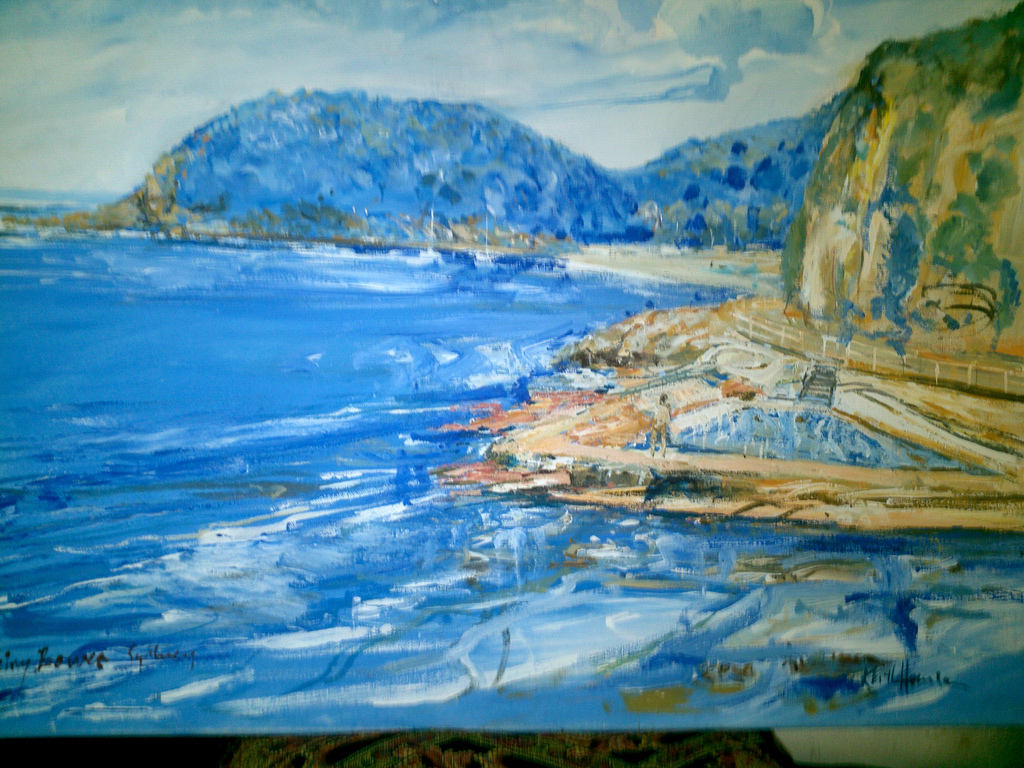 1024x768 Fairy Bower And Shelly Beach Manly Sydney - Manly Painting