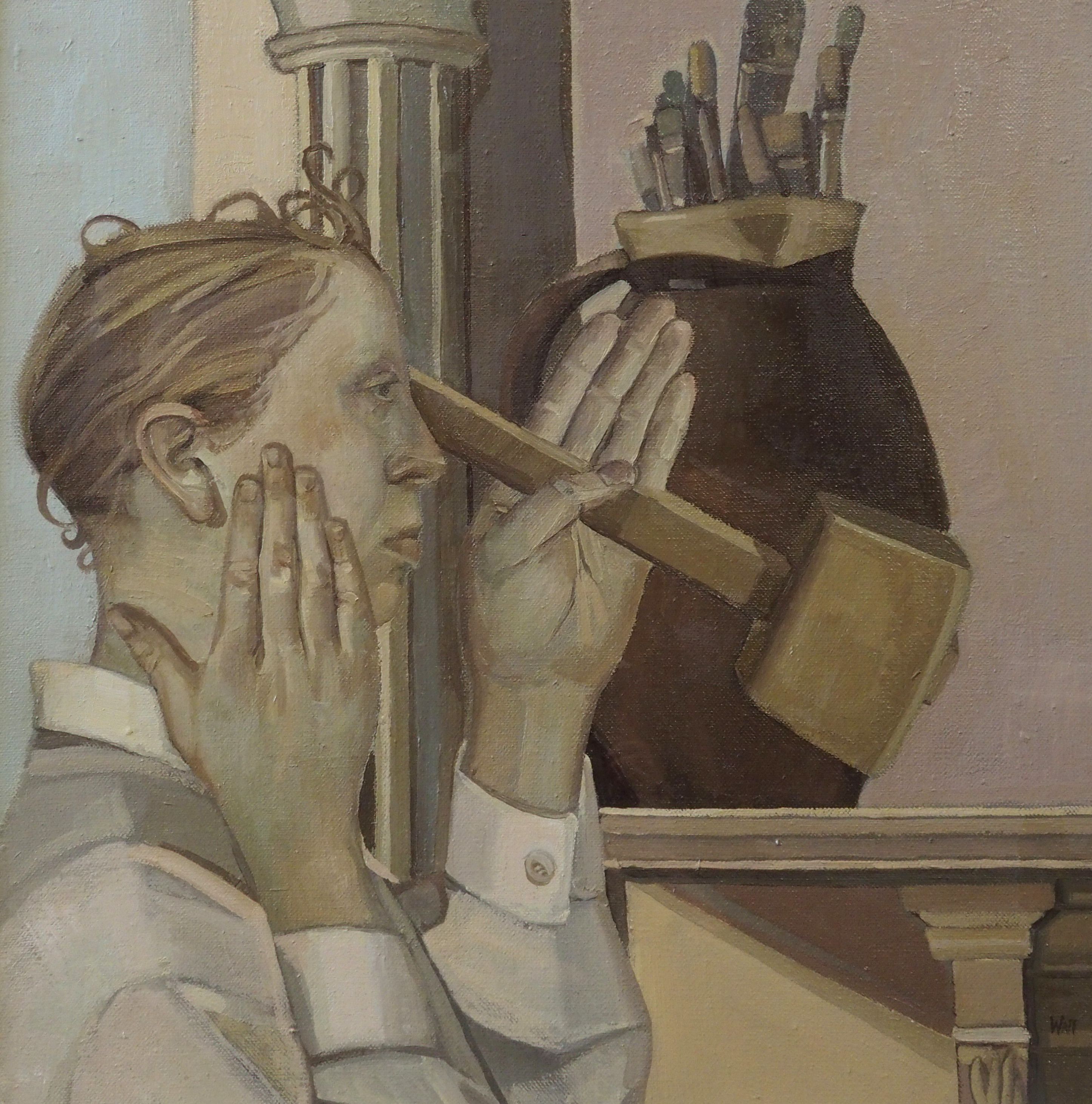 2892x2924 Alison Watt Arsa (Scottish B. 1965) - Mannings Painting