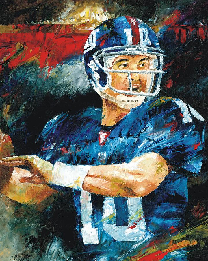 720x900 Eli Manning Paintings Fine Art America - Mannings Painting