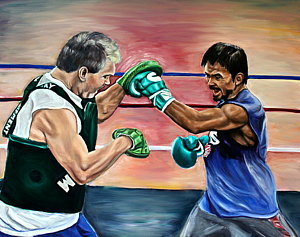 300x237 Manny Pacquiao Paintings Fine Art America - Manny Pacquiao Painting