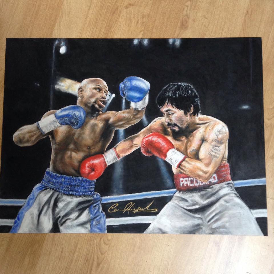 960x960 Floyd Mayweather Vs Manny Pacquiao Dream Fight. By Camron91 - Manny Pacquiao Painting