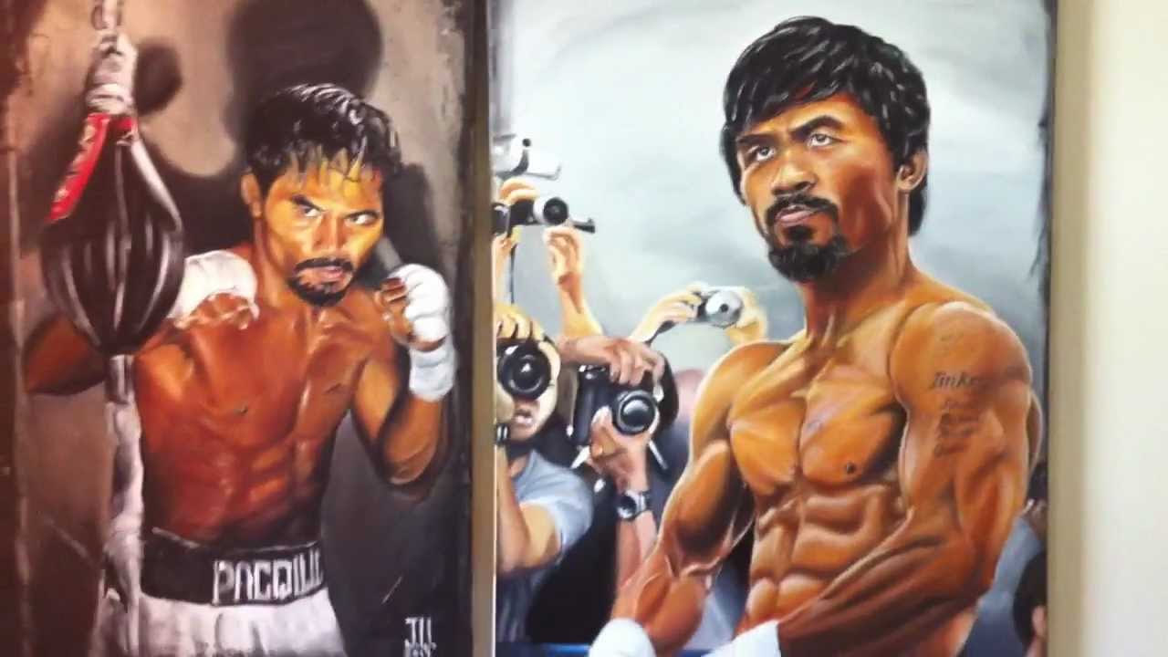 1280x720 Manny Pacman Pacquiao Painting Popart Artwork Art - Manny Pacquiao Painting