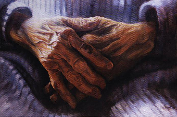 694x460 Manos Painting By Tachi Pintor - Manos Painting