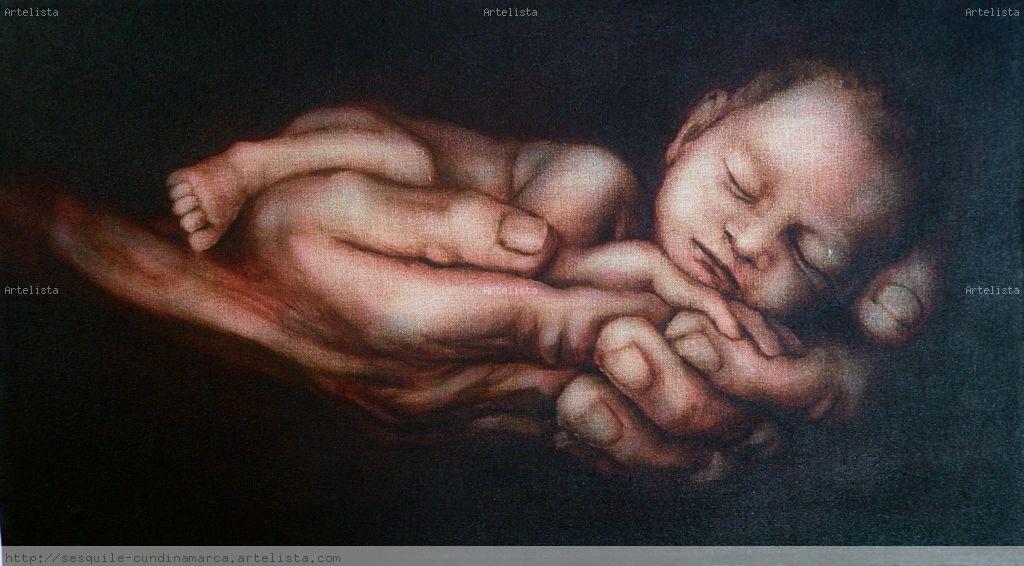 1024x566 En Manos De Dios Francisco - Manos Painting