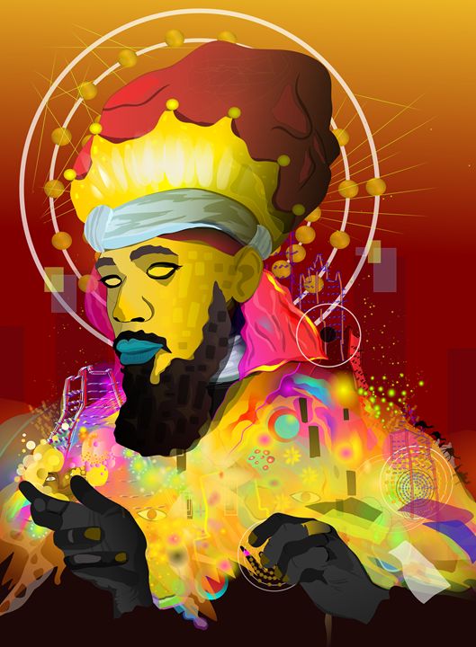 529x720 Mansa Musa - Mansa Musa Painting