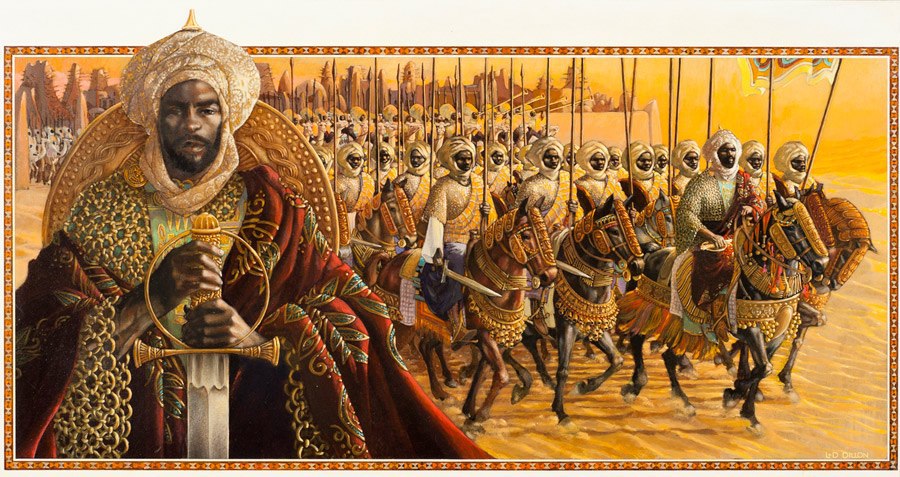 900x477 Meet Mansa Musa The Richest Man To Have Ever Lived Mvslim - Mansa Musa Painting