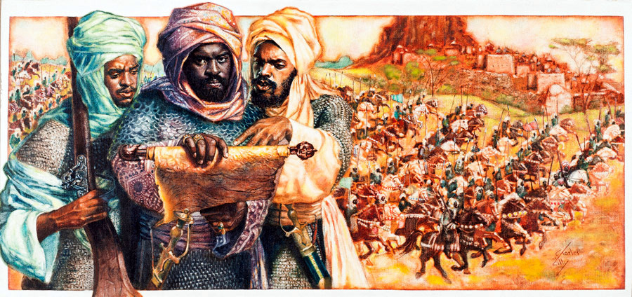 900x424 Timbuktu 1001 Inventions - Mansa Musa Painting