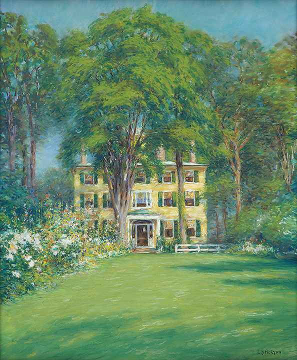 594x720 Kennebunkport History Painting Reprodcutions By Hunter Editions - Mansion Painting