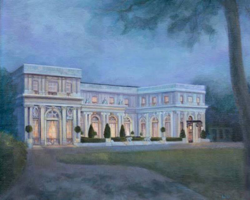 800x640 Laura Dedonato Wiatt On Twitter Excited To Unveil My Romantic - Mansion Painting