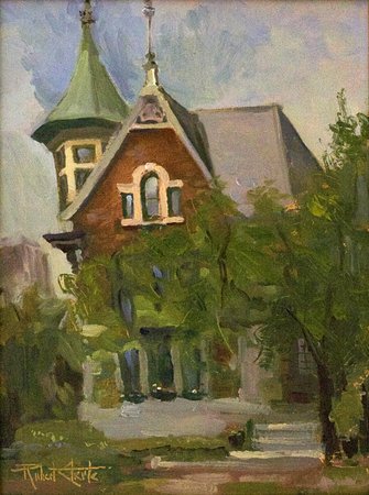 335x450 Tate Mansion - Mansion Painting