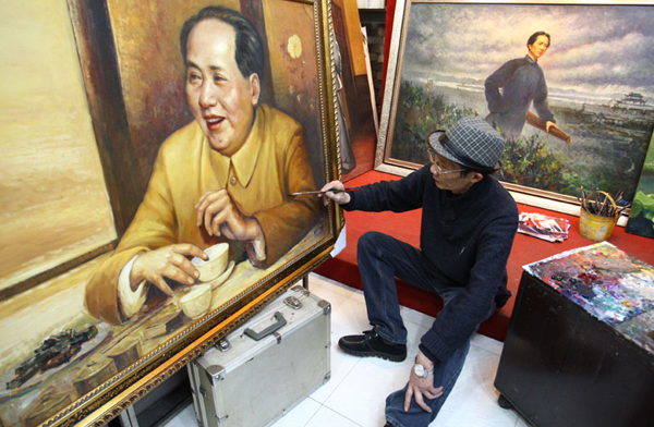 600x392 The Enigma Of Mao Zedong - Mao Zedong Painting