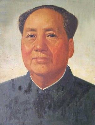 303x400 Art Oil Painting The Great Leader Of China Chairman Mao - Mao Zedong Painting