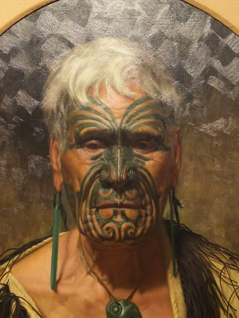 768x1024 The World's Newest Photos Of Maori And Painting - Maori Painting
