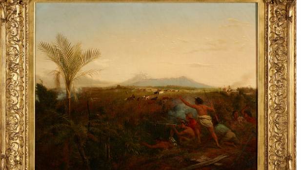 619x349 Disgusted - Maori Painting