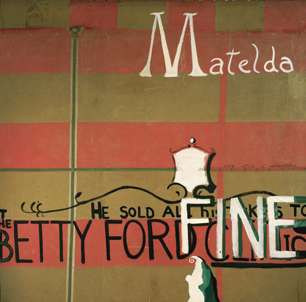 600x592 Julian Schnabel Matelda (Map Of Heaven And Hell) - Map Of Hell Painting