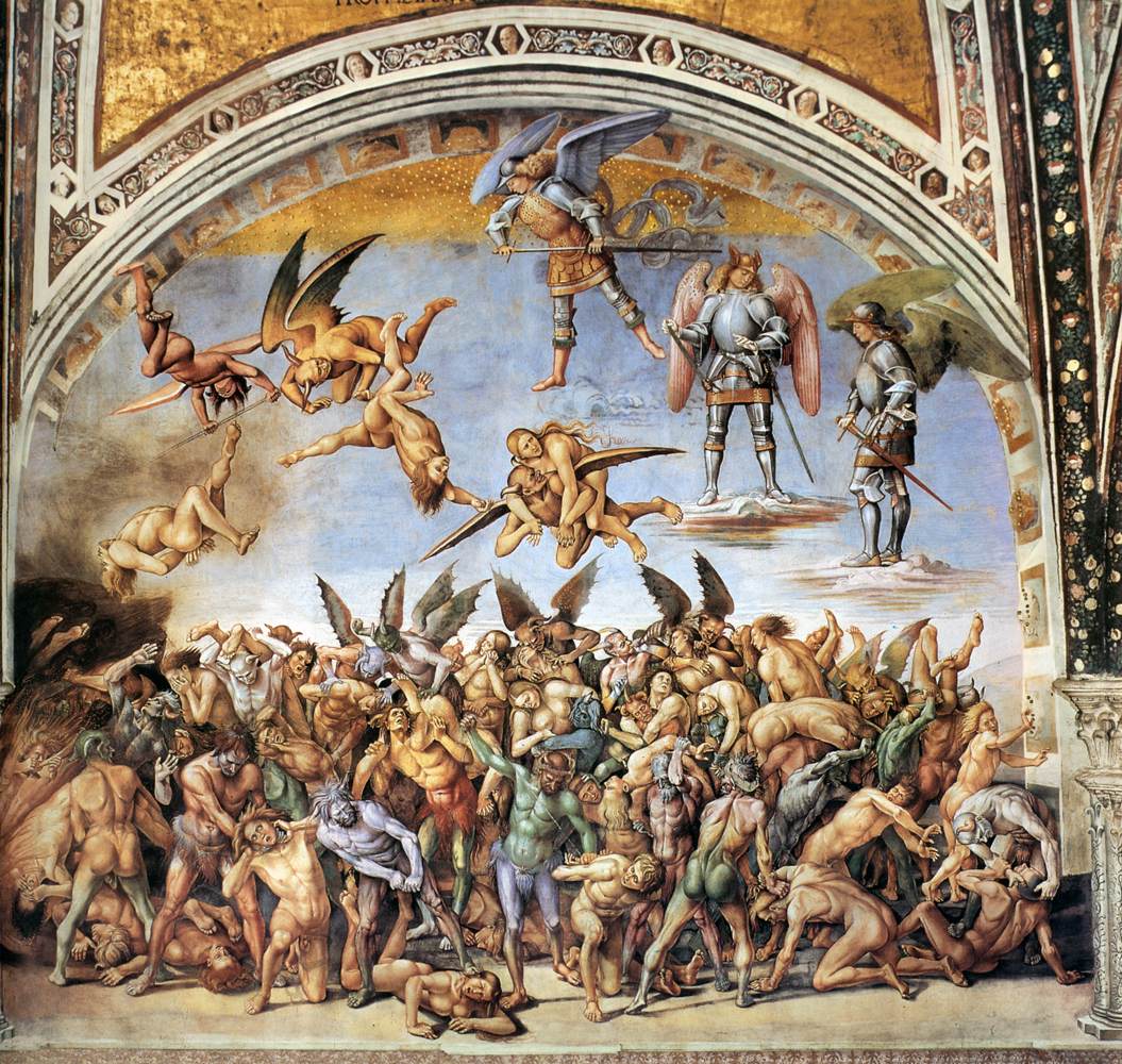 1055x1000 Online Study Guide - Map Of Hell Painting