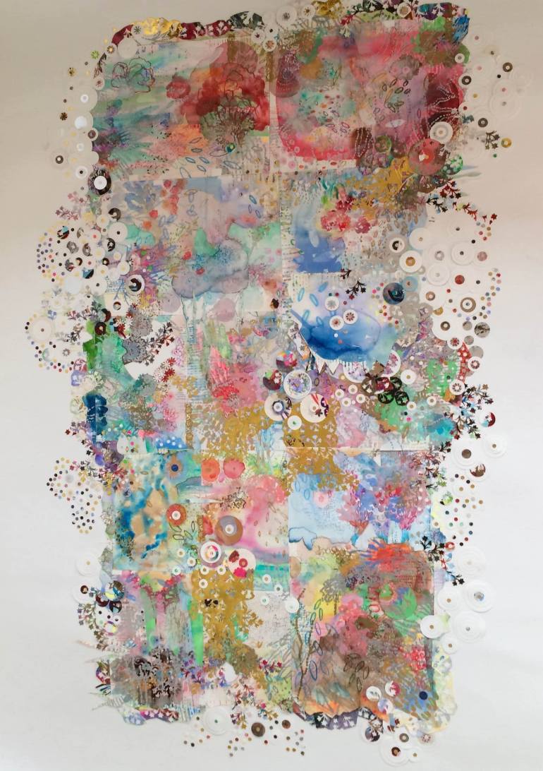 770x1092 Saatchi Art Mind Map Painting By Lia Porto - Map Painting