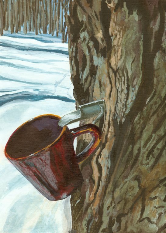 546x768 Maple Syrup Festival 2013 - Maple Syrup Painting