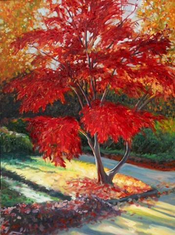 358x480 Katie Wall Art - Maple Tree Painting