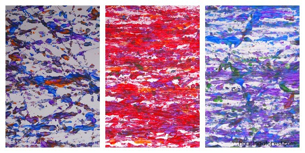 614x308 Marble Painting Housing A Forest - Marble Painting