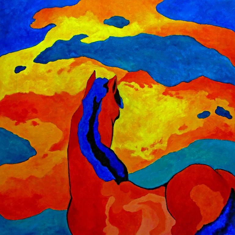 770x769 Saatchi Art Study - Marc Painting