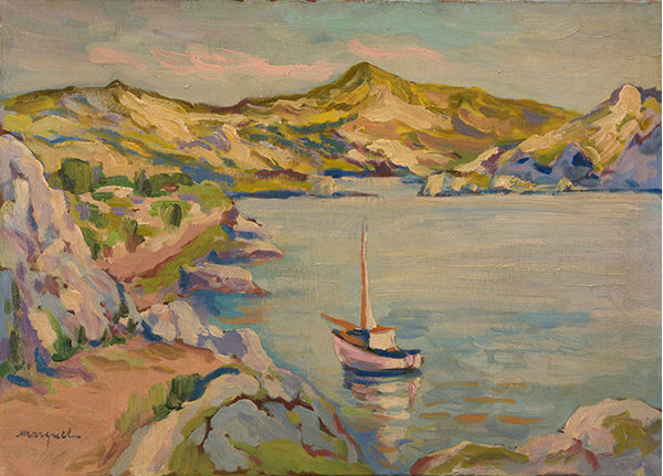 600x431 French Paintings De La - March Painting