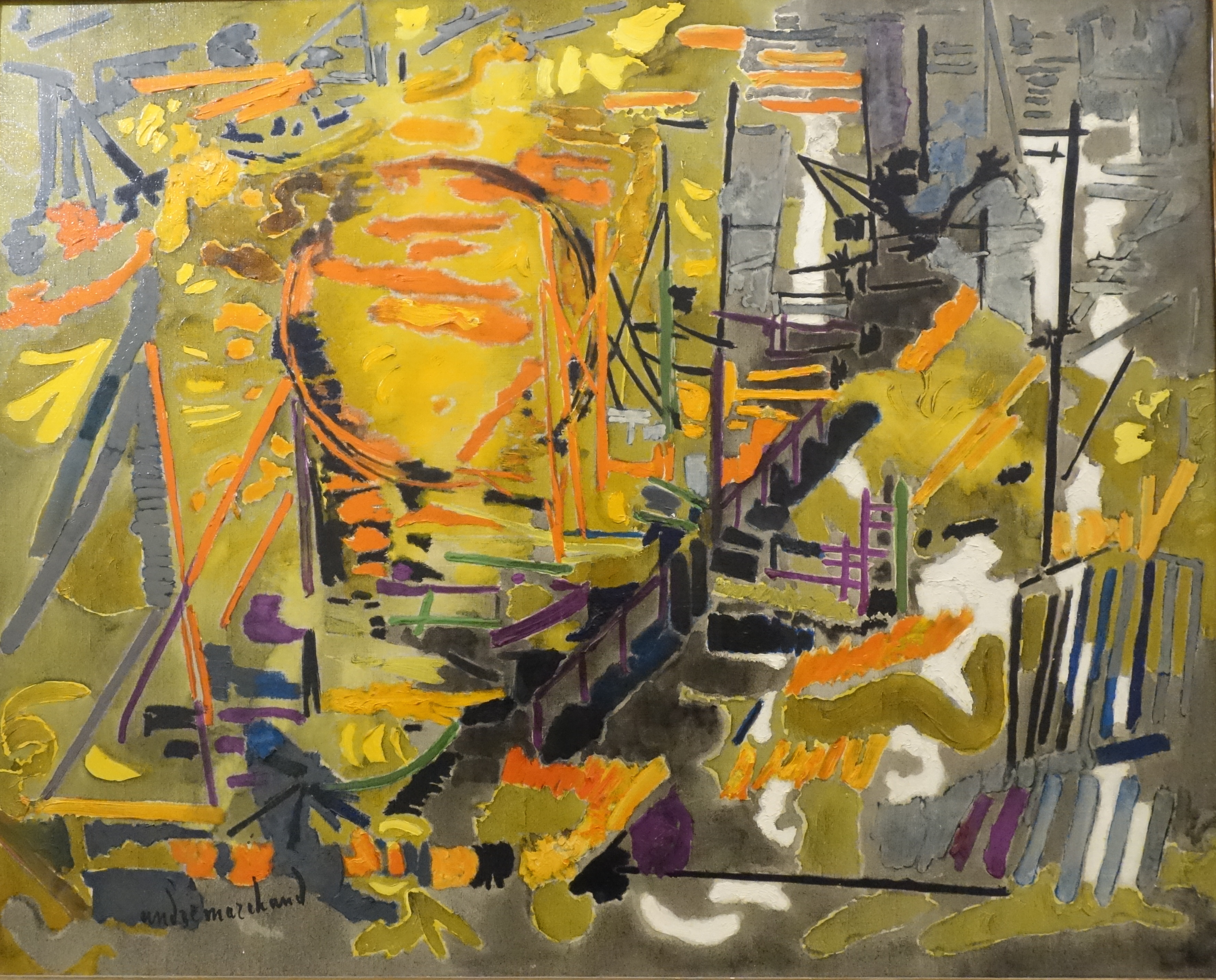 3536x2849 Marchand Painting Anger Antiques Sell,buy Value Furniture - Marchand Painting