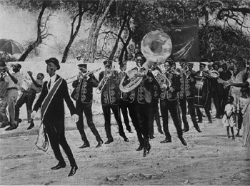 350x261 Art Gallery - Marching Band Painting