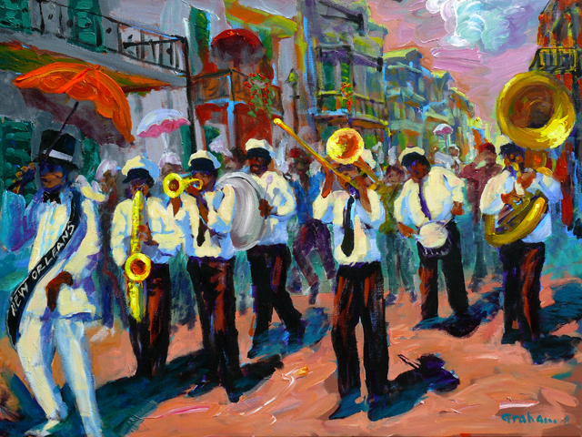 640x480 Can'T Stop The Feeling - Marching Band Painting