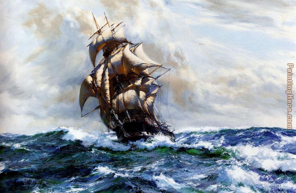 980x640 Montague Dawson The Marco Polo Painting Anysize 50% Off - Marco Polo Painting