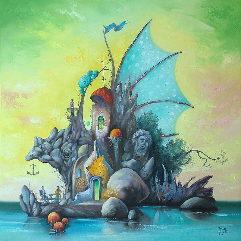 800x800 Sailers - Marcus Aurelius Painting