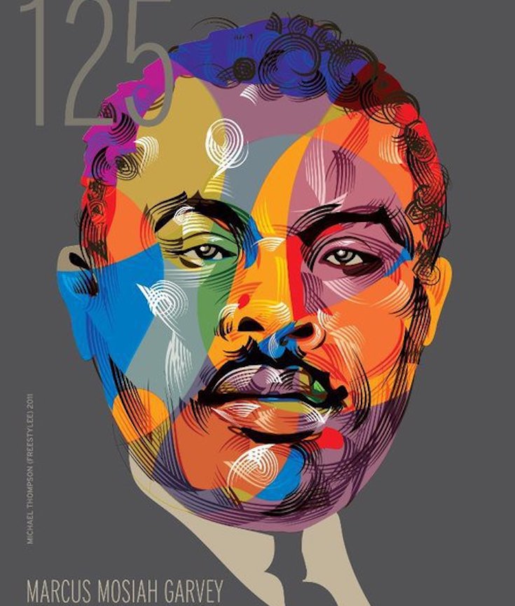 735x865 On His Father's 129th Birthday Marcus Garvey's Son Seeks - Marcus Garvey Painting