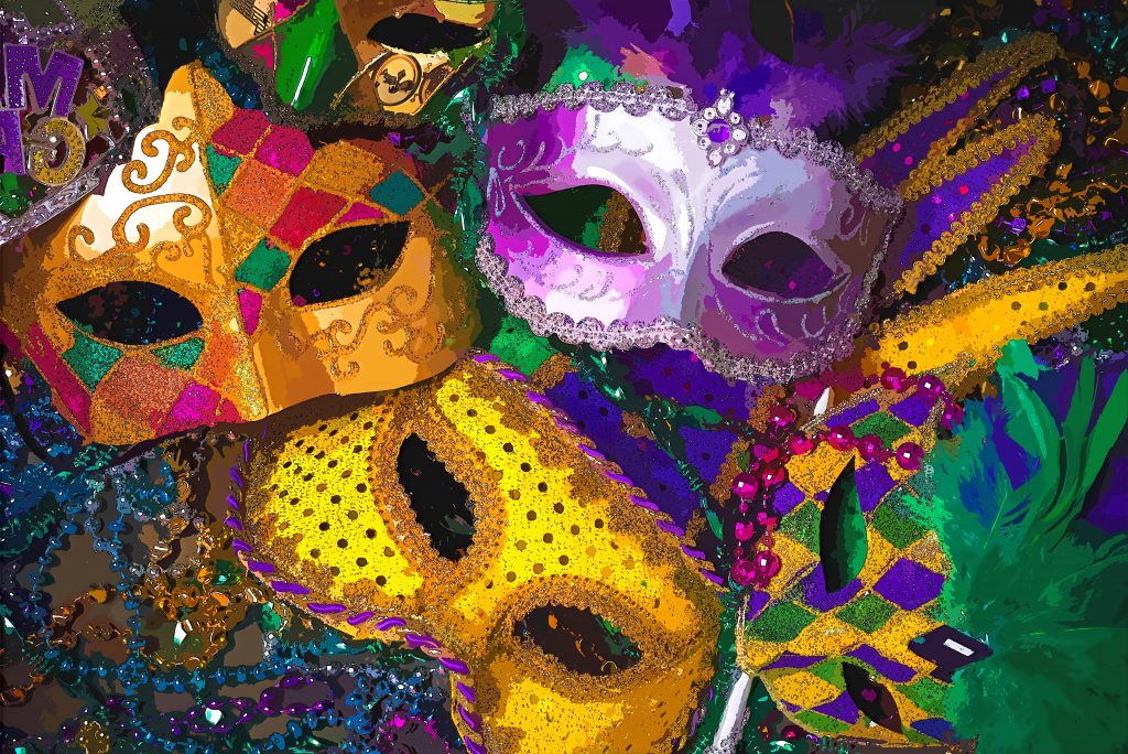 1024x684 Mardi Gras Masks - Mardi Gras Mask Painting