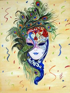 236x314 Pin By Jeffrey Rudinsky Sr. On Tattoos Tattoo - Mardi Gras Mask Painting