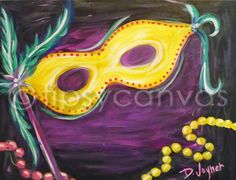 236x180 This Will Be Fun For Mardi Gras Painting Ideas!! - Mardi Gras Mask Painting