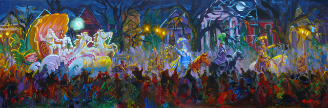 640x212 Proteus Parade Reproduction - Mardi Gras Painting