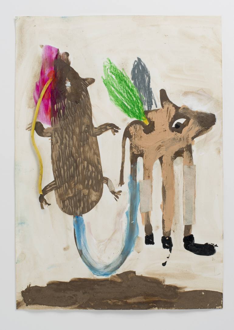 770x1084 Saatchi Art Reincarnation Painting By Roman Mares - Mares Painting